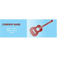 Guitar Return Address Lable